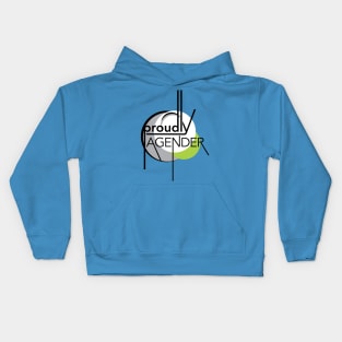 Proudly Agender Kids Hoodie